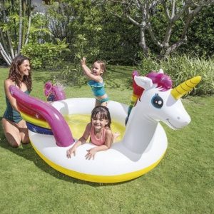 PISCINE FGONFLABLE 57441NP SPRAYPOOL UNICORN 272 x 193 cm