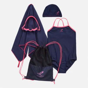 Maillot de bain 1 pièce fille Kit Back To SchoolENERGETICS 6ans