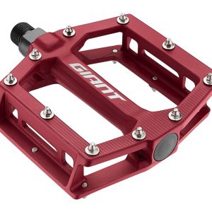 PEDALE VTT GIANT  METAL ROUGE (la paire)