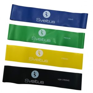 SET 4 BANDES LATEX SVELTUS