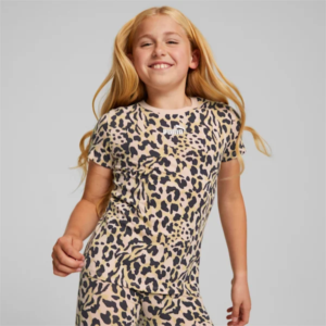 PUMA AOP TEE ROSE QUARTZ ENFANT
