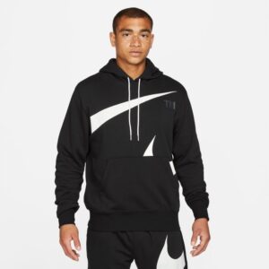 NIKE HOODY SWOOSH NOIR HOMME